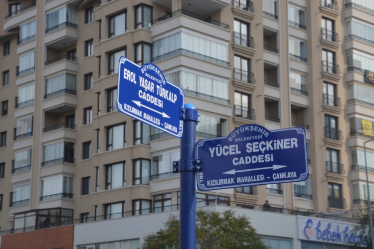 Yücel Seçkiner ve Erol Yaşar Türkalp'in isimleri Çankaya'da yaşayacak