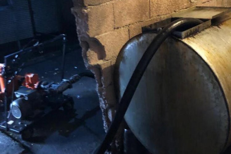 Batman'da 6 bin 697 litre geçersiz akaryakıt ele geçirildi