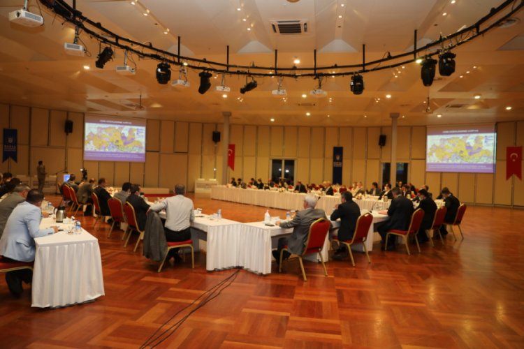 Bursa'da başkanlardan deprem zirvesi