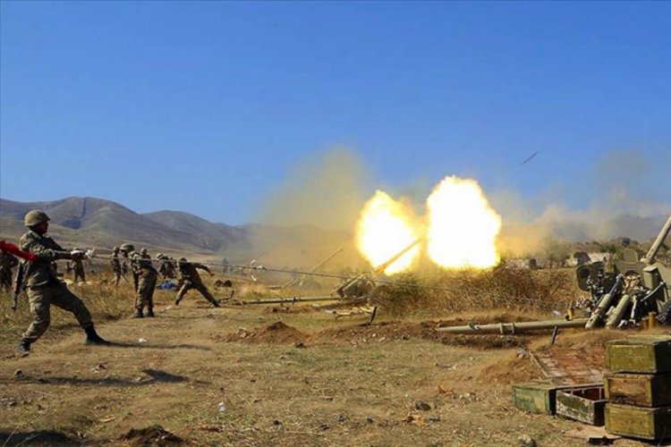 Azerbaycan ordusunun topraklarını kurtarmak için başlattığı operasyon sürüyor