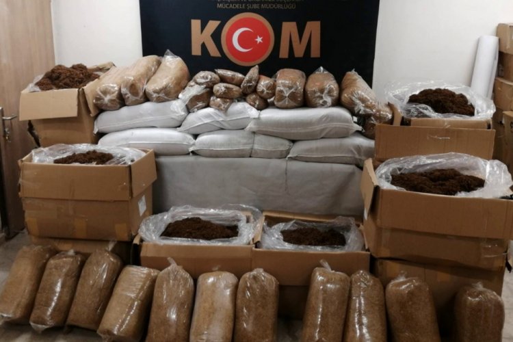 Kaçak tütün ve tütün ürünleri operasyonları, 5 şüpheli yakalandı
