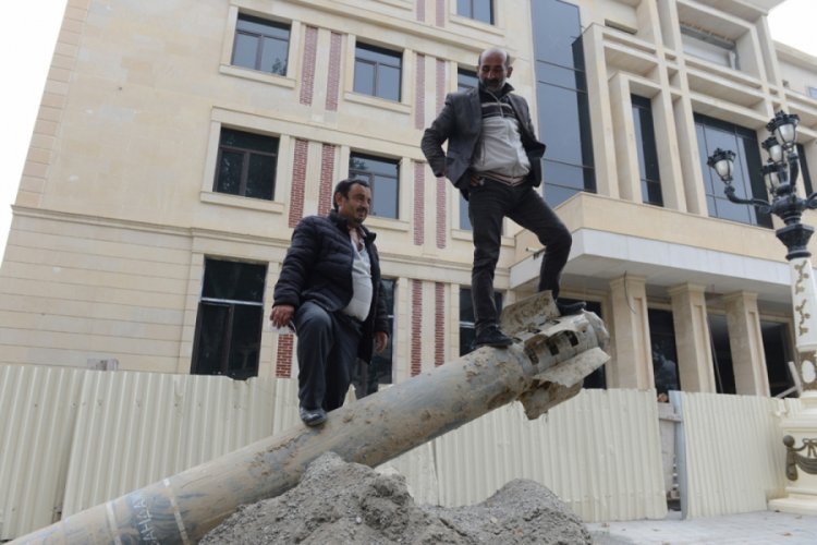 Ermenistan'ın sivillere attığı roketler müzede sergilenecek