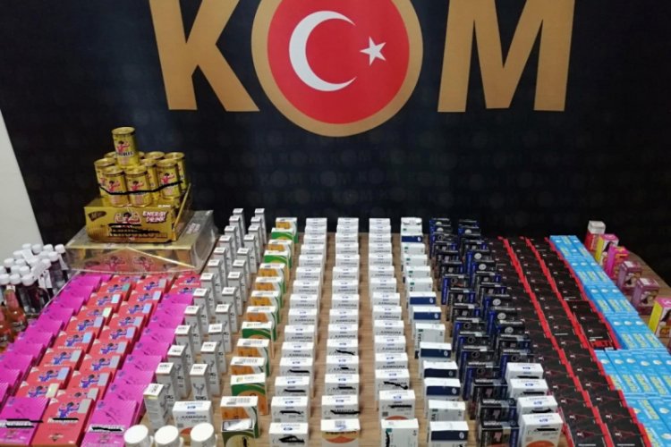 Malatya'da cinsel içerikli ürün operasyonu