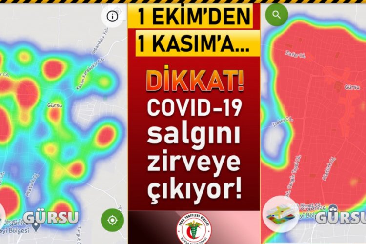Bursa'da vaka sayılarında büyük artış! (ÖZEL HABER)