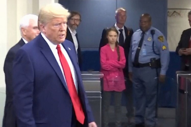 Greta'nın 11 ay sonra gelen 'intikamı': Sakinle Trump
