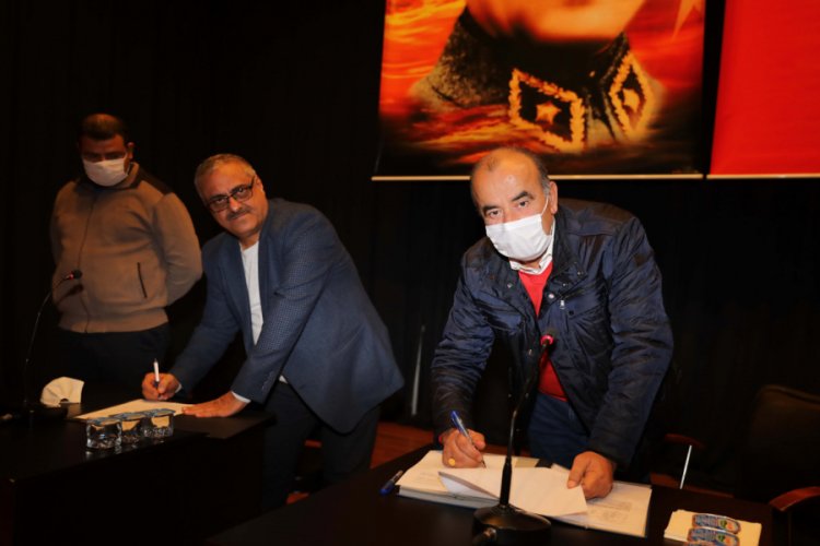 Bursa Mudanya Belediyesi'nde toplu iş sözleşmesi imzalandı
