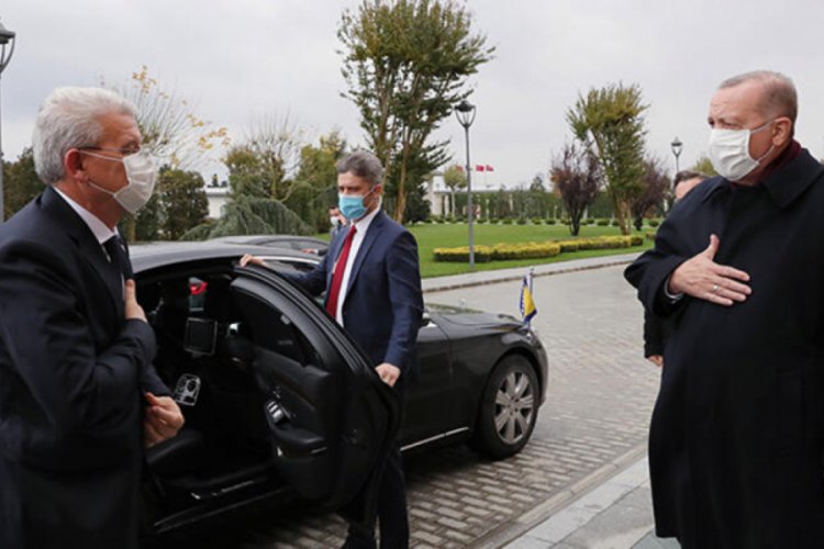Cumhurbaşkanı Erdoğan, Şefik Caferoviç'i kabul etti