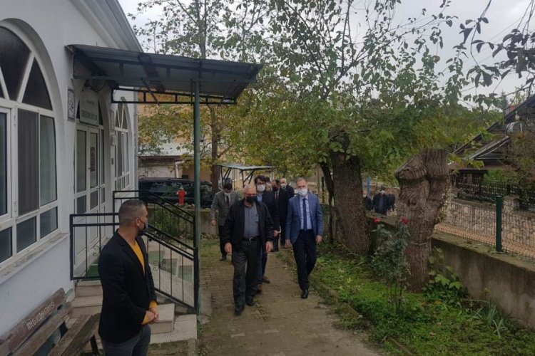 Bursa İnegöl'de çalışmalar yerinde incelendi