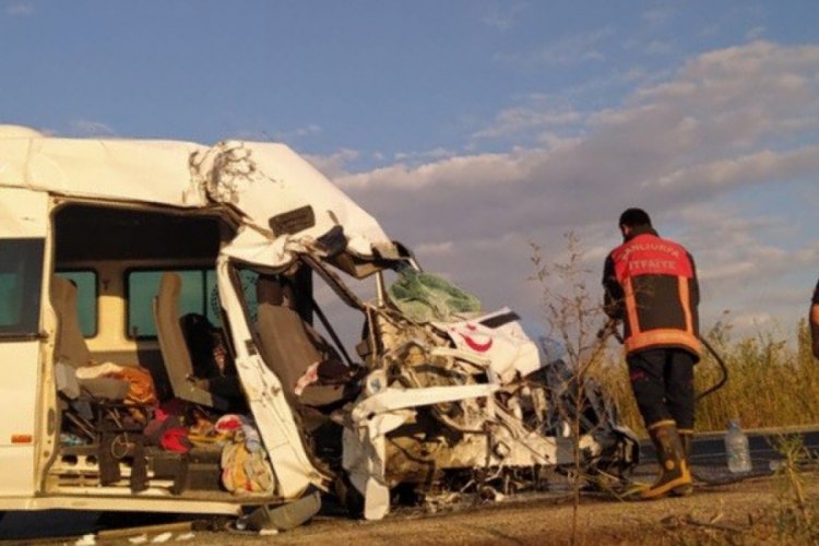 Şanlıurfa'da trafik kazası