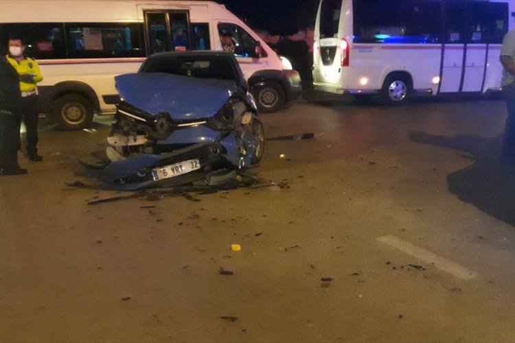Adana'da trafik kazası