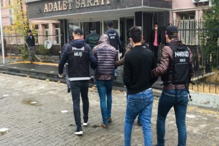 Muş'ta uyuşturucu operasyonu