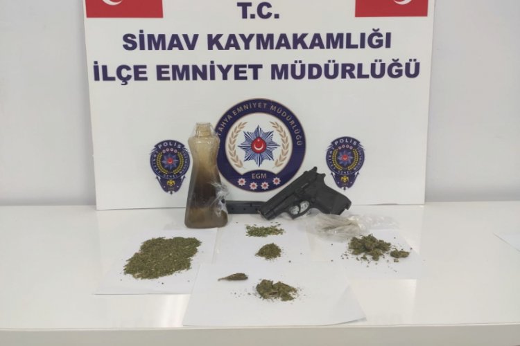 Kütahya'da uyuşturucu operasyonu
