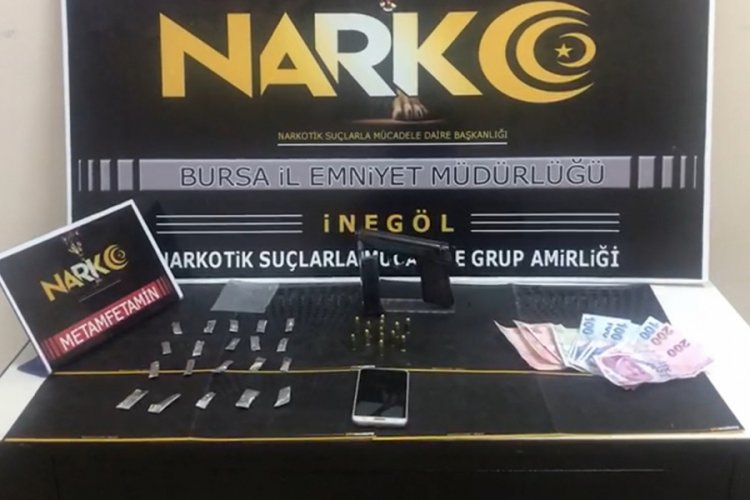 Bursa'da uyuşturucu operasyonunda 1 gözaltı