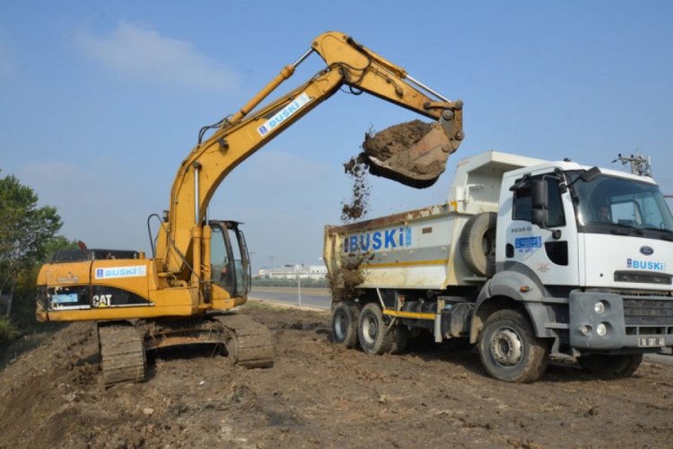 Bursa'da derelerde taşkın önlemi