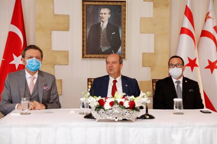 KKTC Cumhurbaşkanı Tatar, TOBB heyetini kabul etti