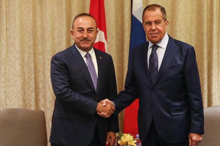 Çavuşoğlu, Rus mevkidaşı ile görüştü