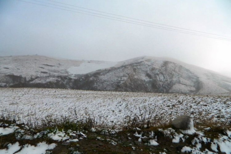 Kar Posof'ta köylere kadar indi