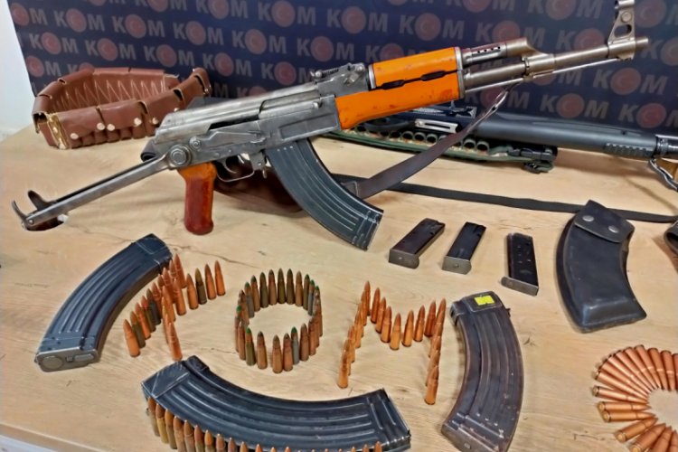 Kahramanmaraş'ta silah operasyonu