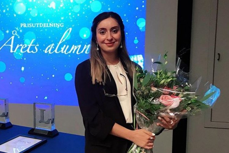 İsveç'te 'Yılın Onur Ödülü'nü Türk kızı kazandı