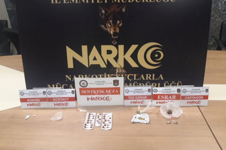 Eskişehir'de uyuşturucu operasyonu