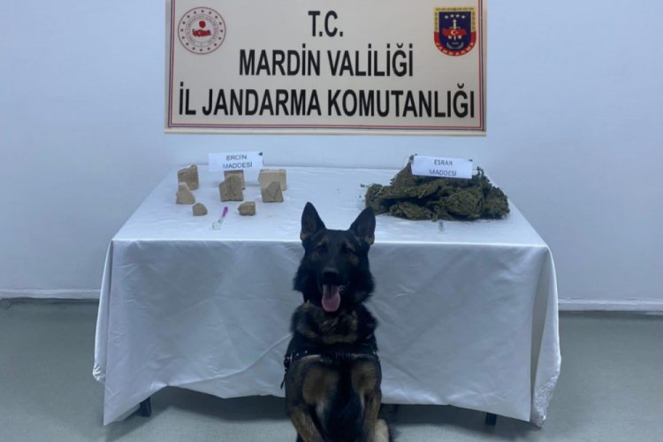 Mardin'de 1 kilo 400 gram eroin ele geçirildi