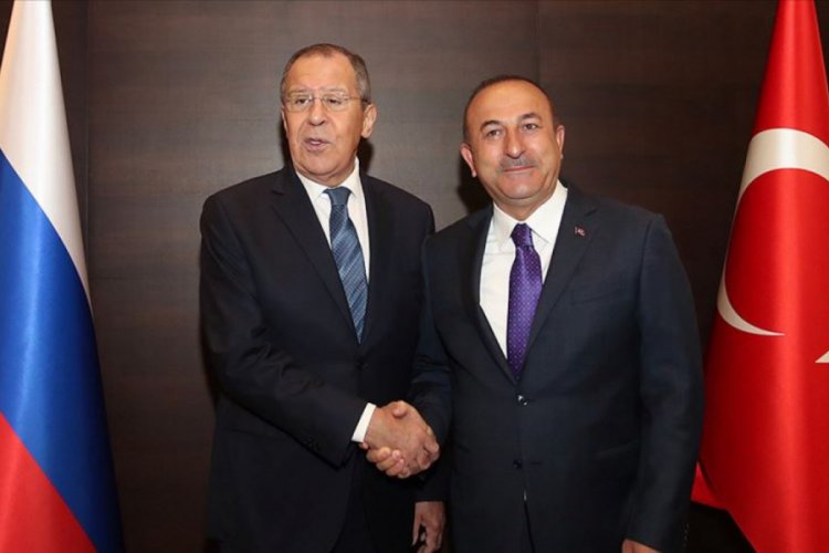 Bakan Çavuşoğlu, Rus mevkidaşı Lavrov ile görüştü