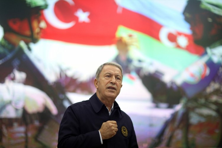 Bakan Akar: Azerbaycan ordusu gücünü tüm dünyaya gösterdi