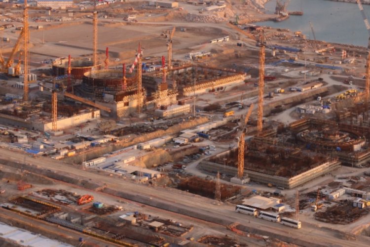 Birinci ünitenin reaktör basınç kabı Akkuyu NGS'ye ulaştı
