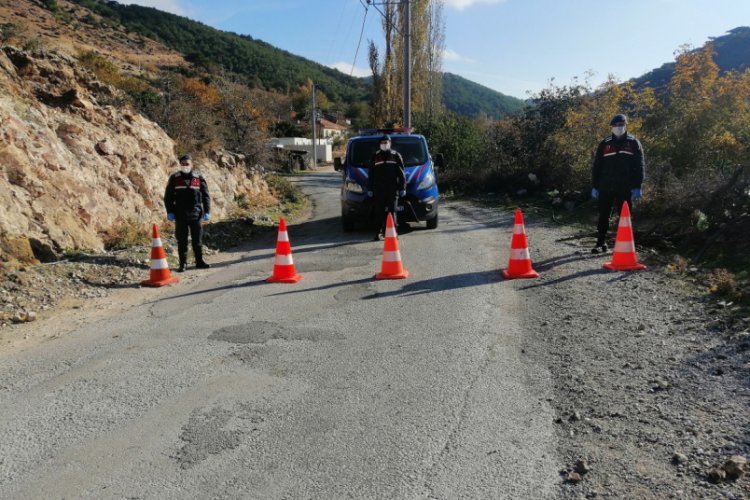 Çanakkale'de bir köy karantinaya alındı