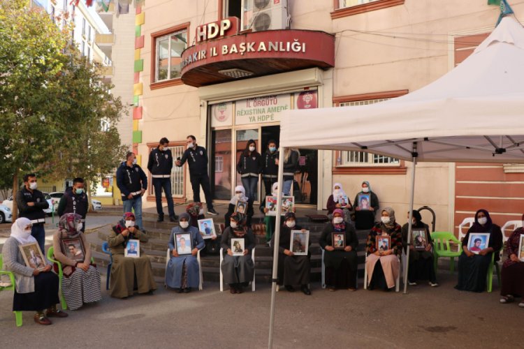 HDP önündeki eylemde 436'ncı gün