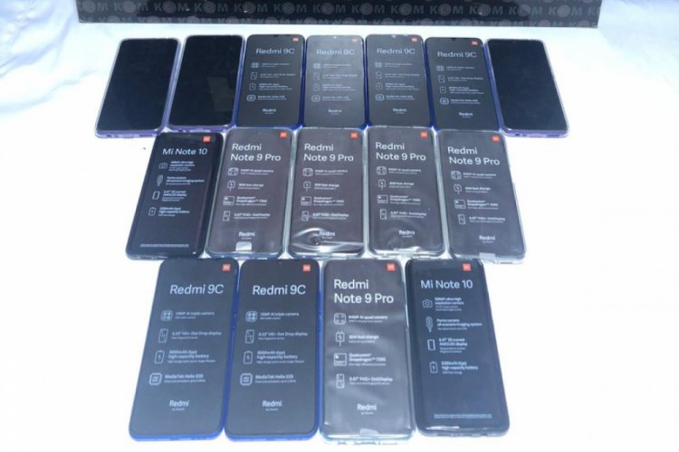 Gümrük kaçağı telefon ele geçirildi