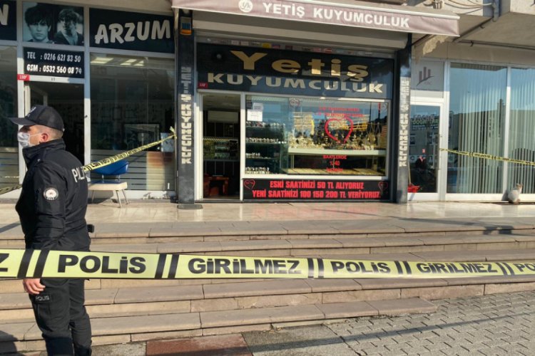 Sancaktepe'de kuyumcu soygunu