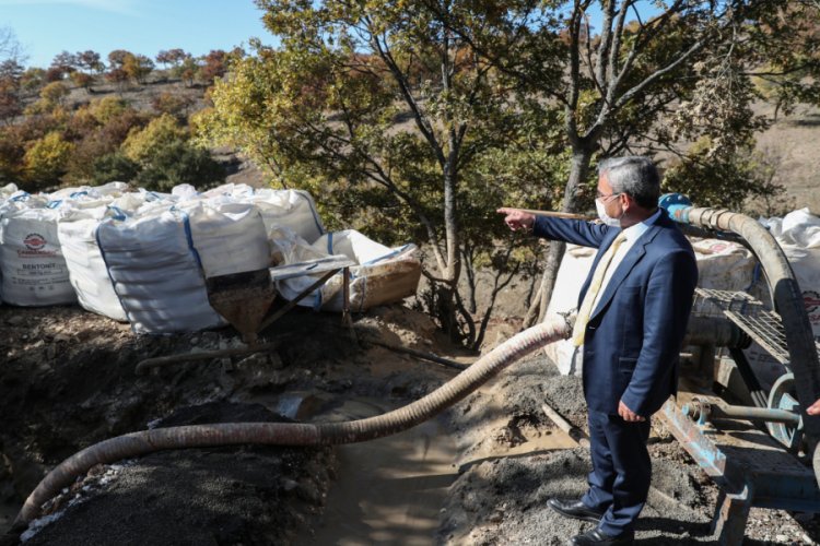 Ilıca'da dördüncü sıcak su sondajı