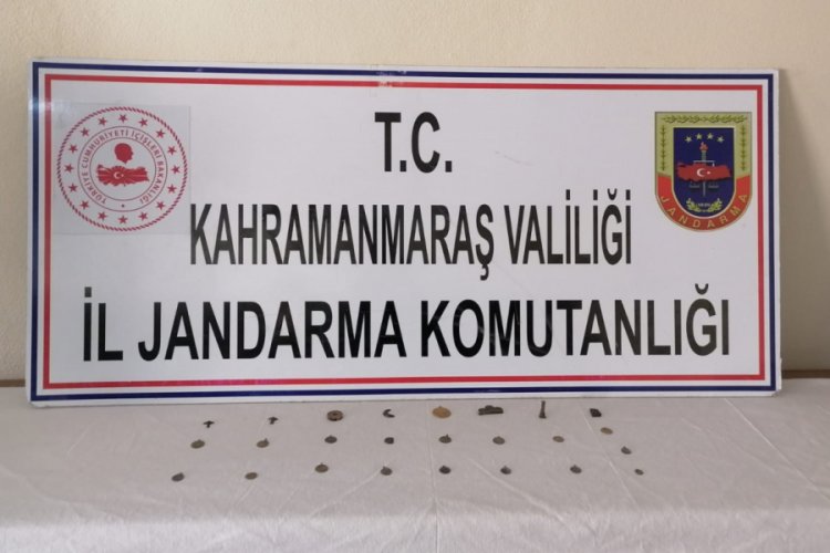 Kahramanmaraş'ta Roma dönemine ait sikkeler ele geçirildi