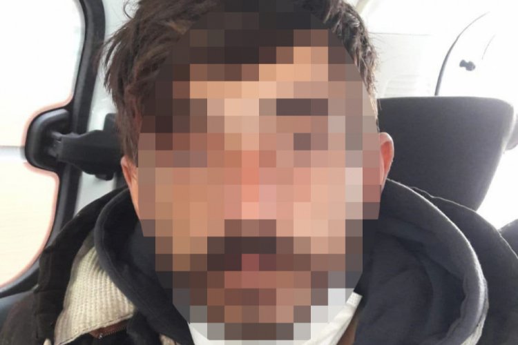 Şehitlikteki gönderleri çalan şüpheli yakalandı