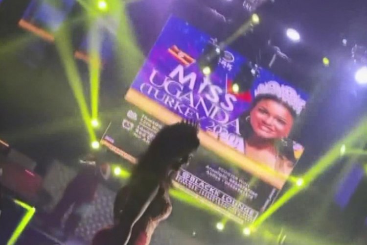 Gece kulübünde ''Miss Uganda'' güzellik yarışması