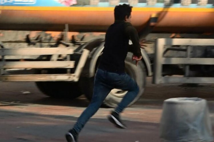 Koronavirüs denetiminde ilginç görüntüler