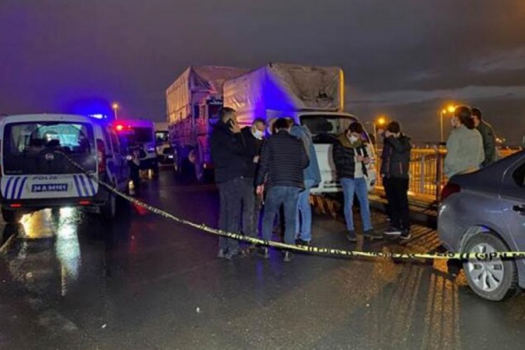 Kamyonetin içinde silahlı saldırıya uğradı