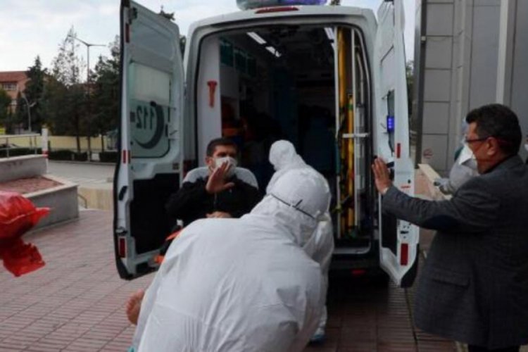 Evinde Kovid-19 tedavisi gören Belediye Başkanı Ercengiz hastaneye kaldırıldı