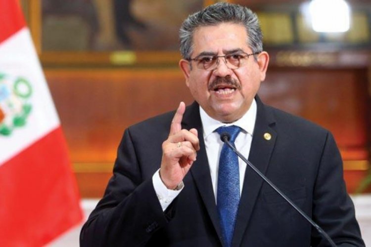 Peru'da geçici Devlet Başkanı Manuel Merino istifa etti