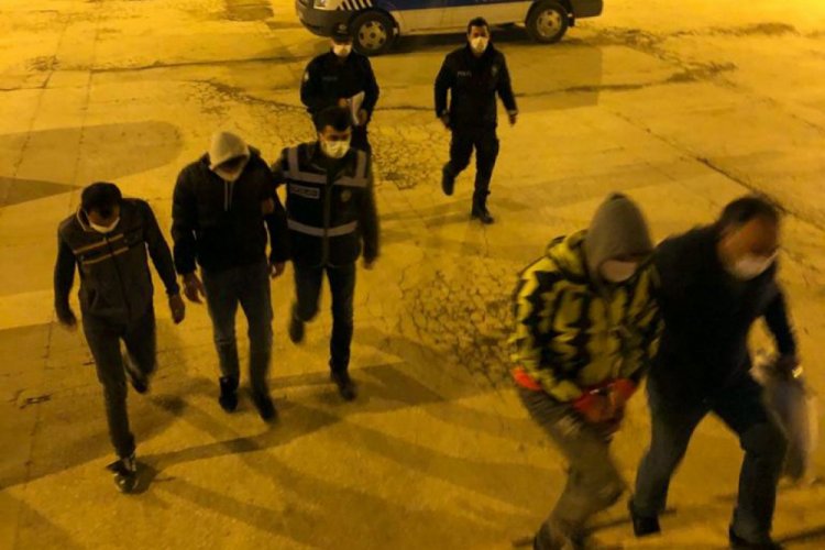 Hatay'da şafak vakti uyuşturucu operasyonu