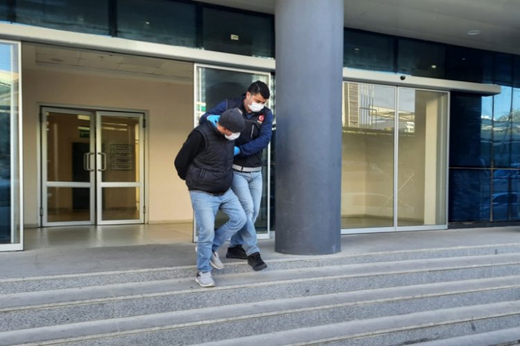 Bursa'da 10 kilo bonzai ile yakalandı