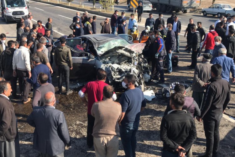 Adıyaman'da zincirleme kaza: 1, ölü, 4 yaralı