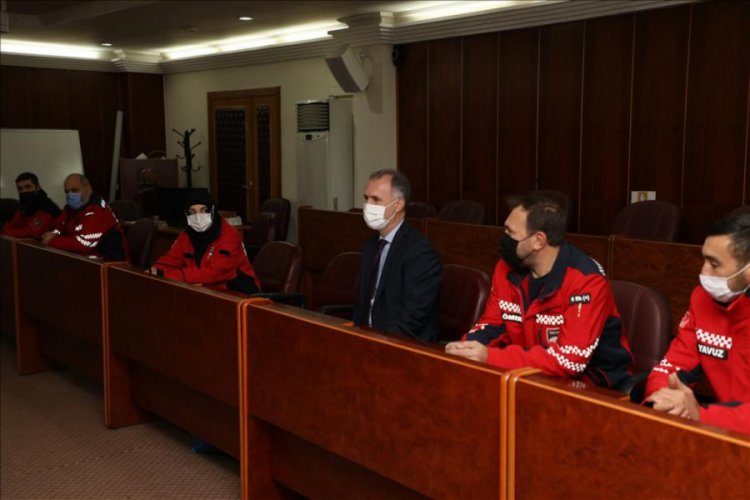 Bursa İnegöl Belediye Başkanı Taban'dan deprem kahramanlarına teşekkür