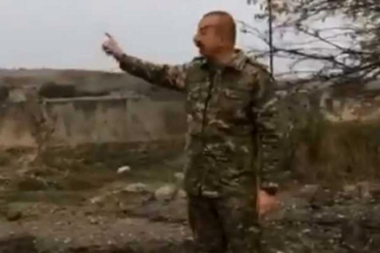 Aliyev, işgalden kurtarılan Fuzuli ve Cebrail'i ziyaret etti