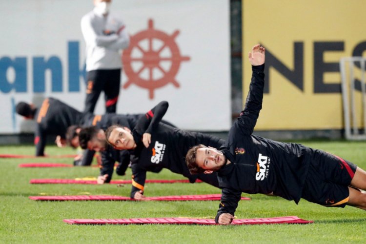 Galatasaray, Kayserispor maçı hazırlıklarına devam etti