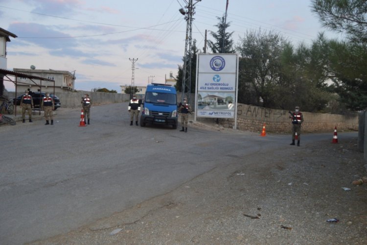 Bir köy karantinaya alındı