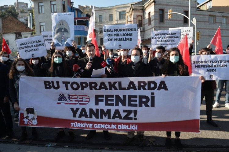 TGB üyelerinden Pompeo'ya protesto