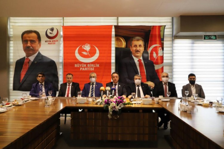 BBP Genel Başkan Yardımcısı Alfatlı Bursa'da: ''Türk askeri Azerbaycan'da barış gücü olarak kalmalı''
