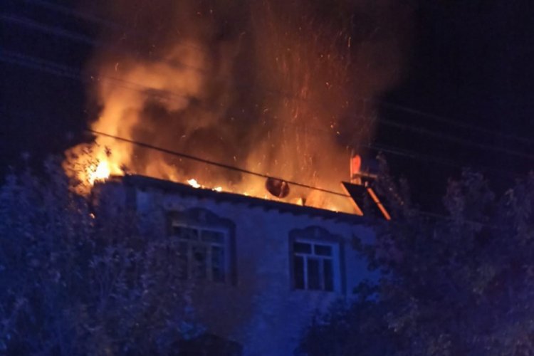 Elazığ'da yangın